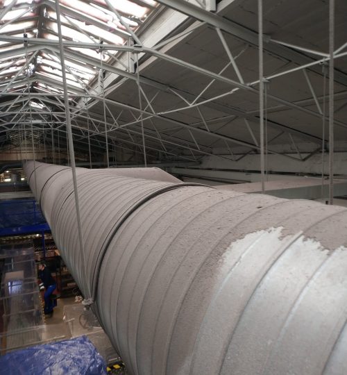 Odkurzanie konstrukcji stalowych